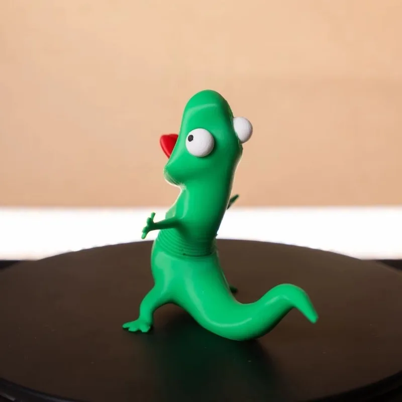 Beaver Transformation Plan Lizard Tom Movable Spring Toy Funny Internet Celebrity Hot Selling 3D Printed Gift
