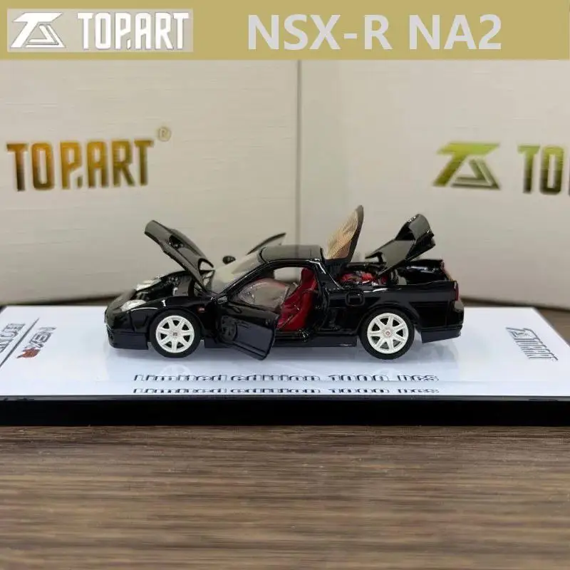 TopArt 1:64 NSX-R NA2 Alloy Die Casting Car Model Collection Model Boy Gift Christmas Gift
