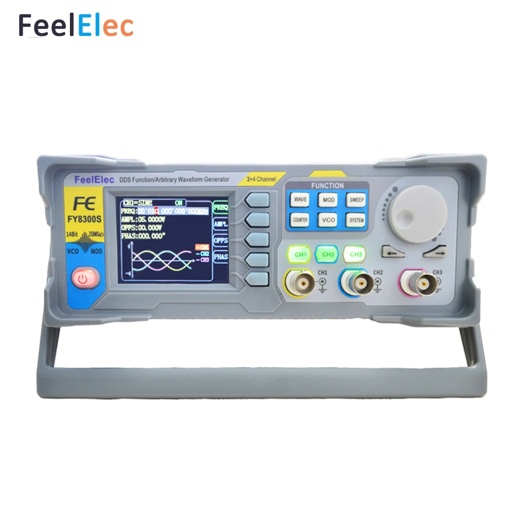 FeelElec FY8300S-20Mhz 3채널 파형 기능 신호 발생기