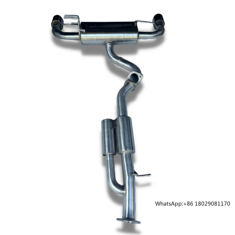 Custom exhaust system for Toyota Yaris GR 2020+