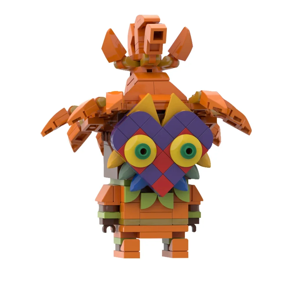 

MOC Tears Kingdoms Game Skulls Kid Brickheadzs Building Block set Game Action Character Education Brick Toys for Kids Gift