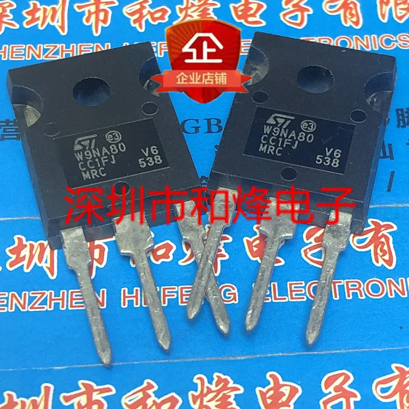 5PCS-10PCS W9NA80 STW9NA80 TO-247 800V 9.1A NEW AND ORIGINAL ON STOCK