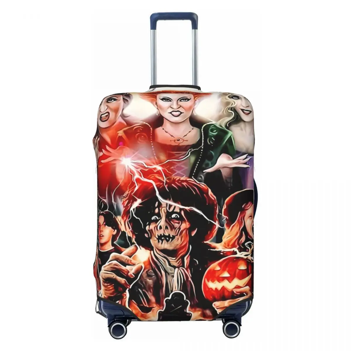

Custom Hocus Pocus Sanderson Sisters Luggage Cover Funny Comedy Film Suitcase Protector Covers Suit For 18-32 inch