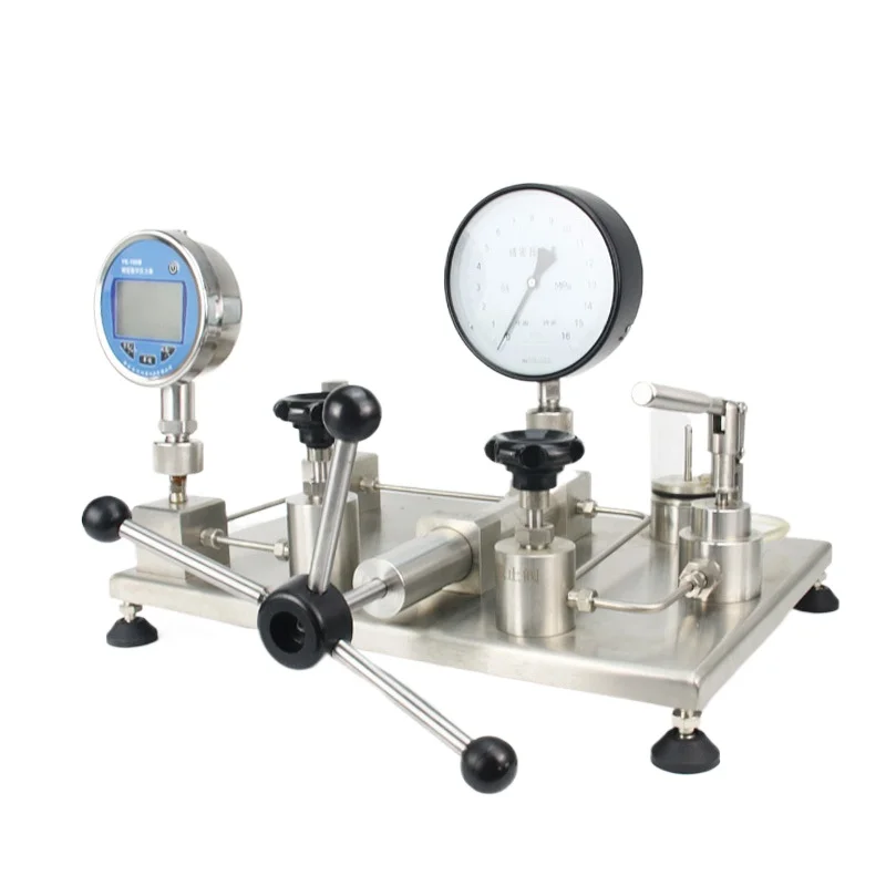 

Liquid Pressure Source Pressure Gauge Calibration Verification Bench Water Pressure Pump
