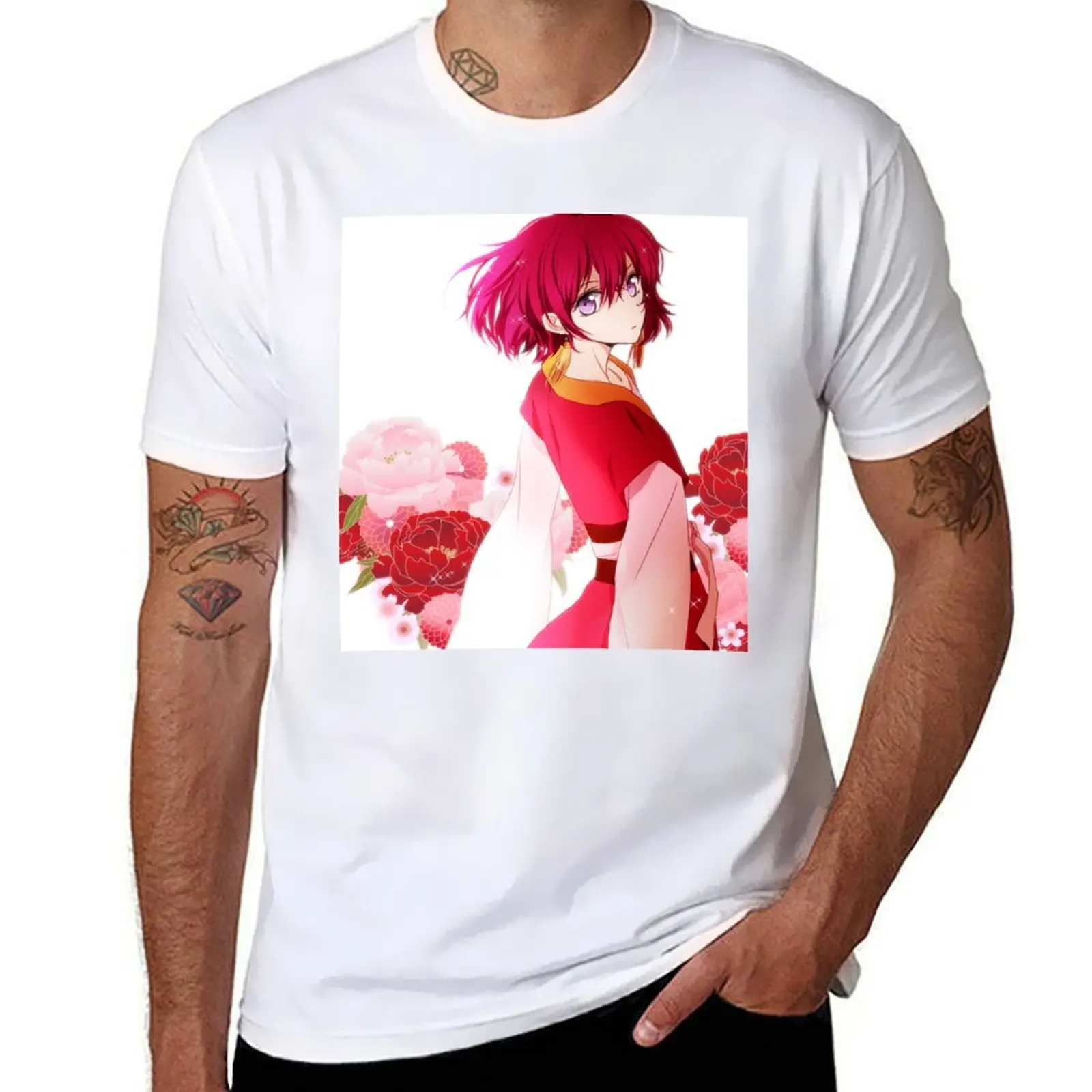 

Yona of Dawn T-Shirt mens graphic t shirts man t shirt heavy cotton T-Shirt