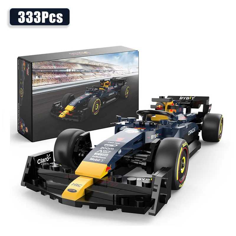 Technical F1 Formula Racing Sport Car Model Building Blocks City 1:24 Assembly C42 Speed Vehicle Bricks Toys For Kids Adult Gift