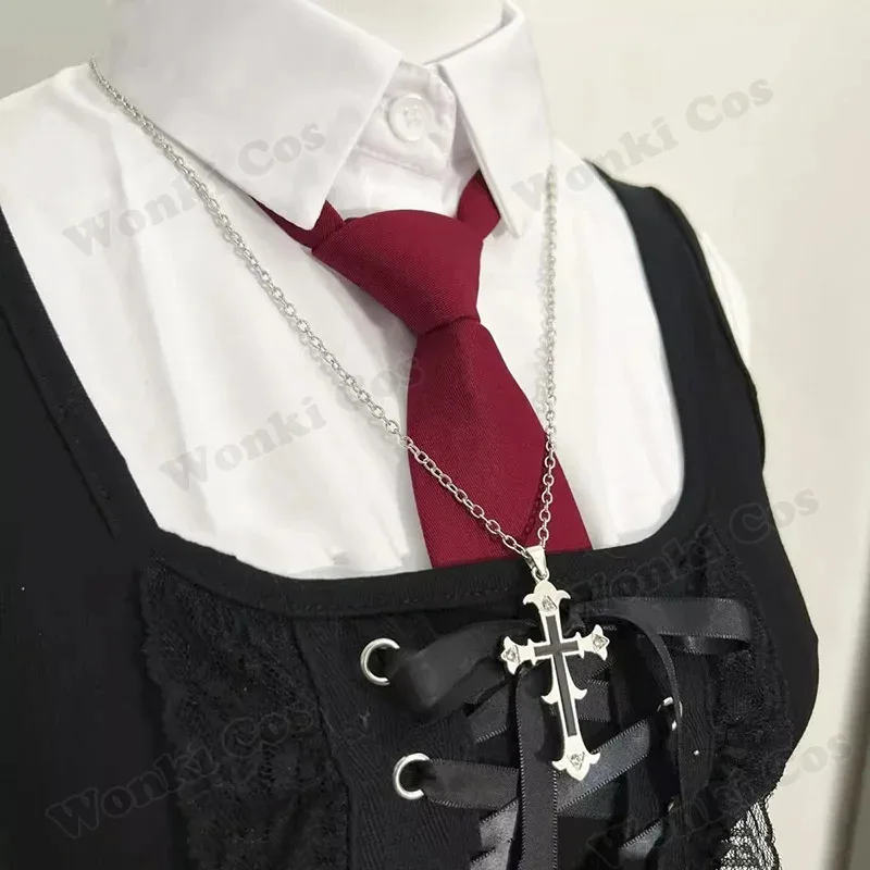 

Amane Misa Cosplay Costume Wig Long Hair Anime Misamisa Cosplay Outfits Jk Skirt for Women Party Outfits