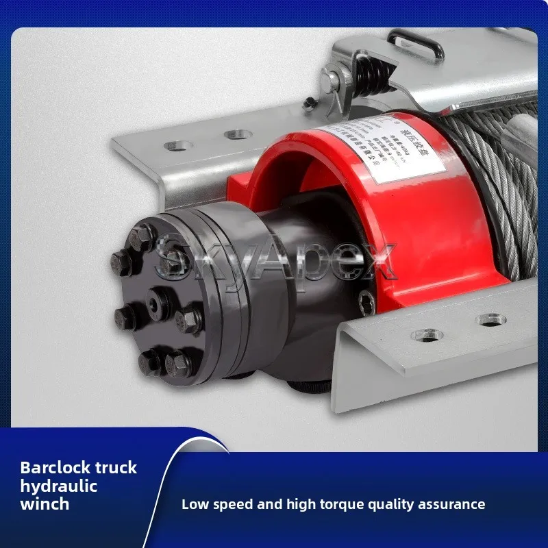 Electric 4 Ton Hydraulic Winch For Auto Boat Rescue Agricultural Machinery Marine Horizontal Traction Heavy Duty Equipment