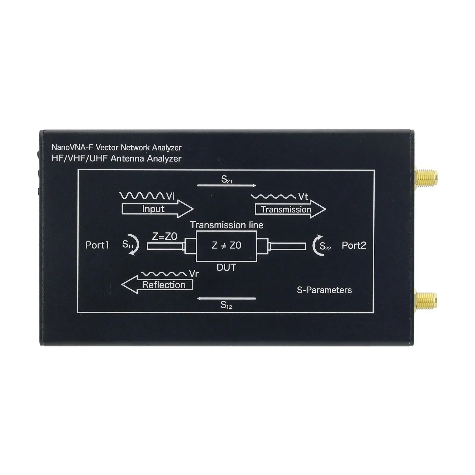 exquisite craftsmanship HamGeek NanoVNA-F V3 1MHz-6GHz Portable Vector Network Analyzer VNA 65dB and S11 dynamic range: 50dB