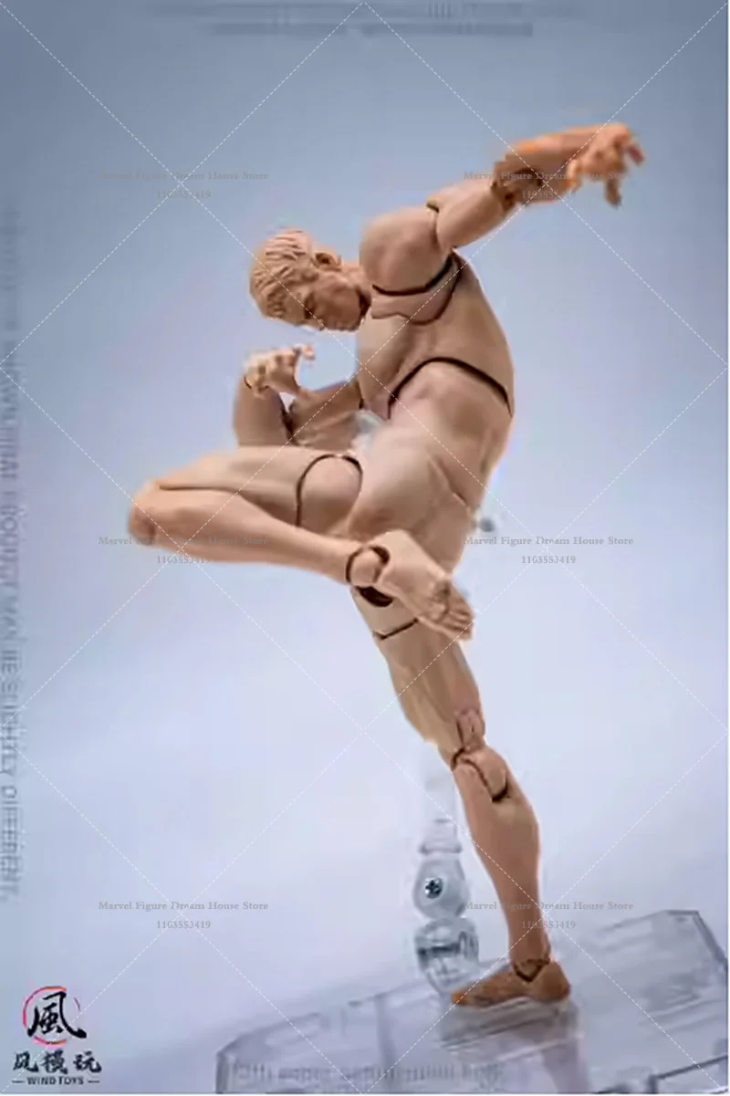 在庫あり 風のおもちゃ 1/12スケール アジャイル可動筋肉男性ボディ マンガフィギュア 複数の肌色 6インチアクションフィギュアに適合 ギフトに