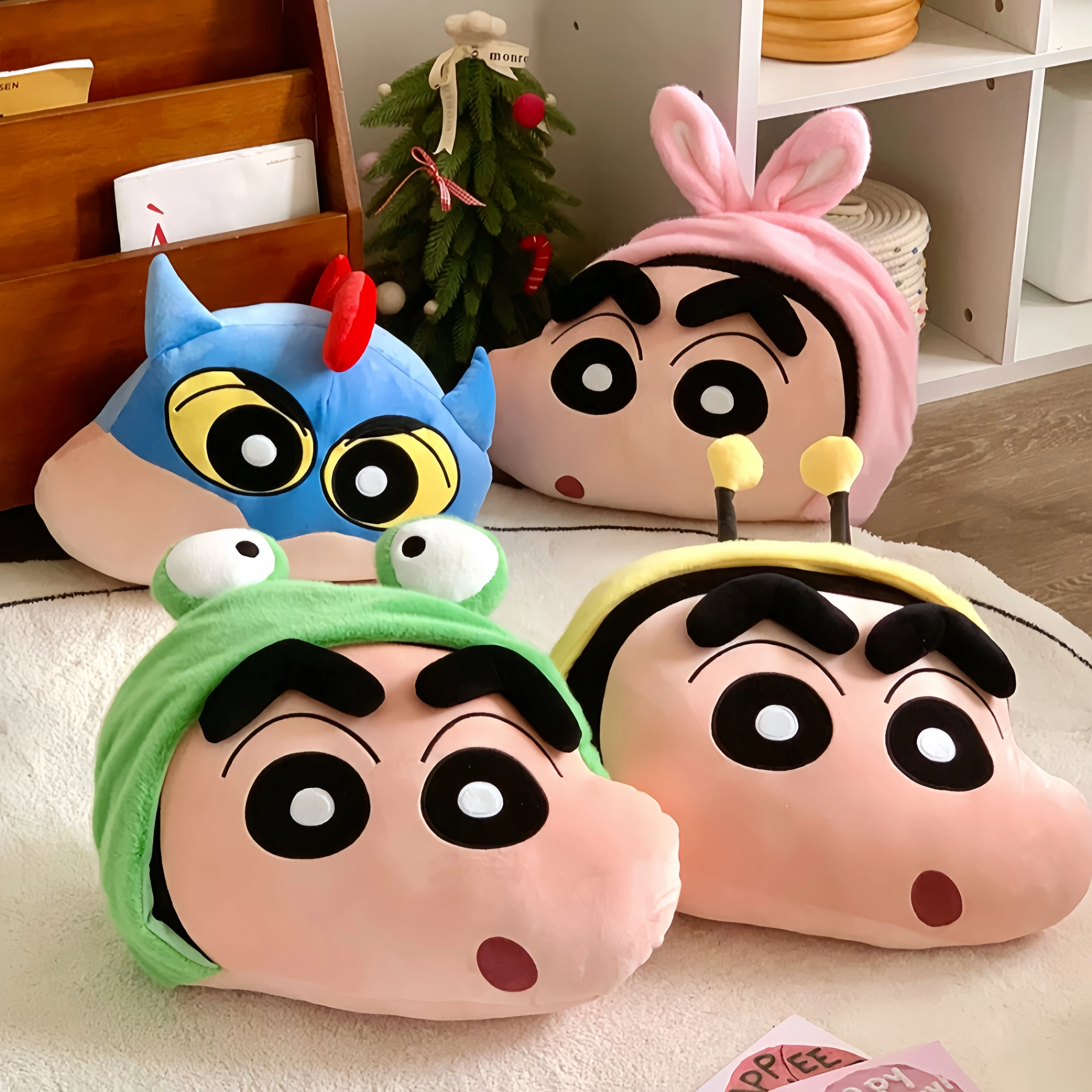 

Crayon Shin chan Plush Pillow Doll Girl Sleeping Cute Bedhead Pillow Living Room Sofa Waist Pillow Doll
