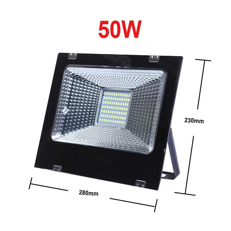 Luz LED impermeable para exteriores, foco de 50W, 100W, 200W, 300W, 400W, para construcción de casa, almacén de fábrica, novedad