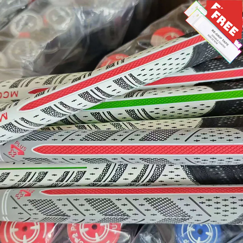 13pcs Free Tape Align Mc Putter Golf Grip Midsize Cotton Yarn Men Standard Plus4 Golf Club Grip Carbon Hybrid Iron Wood Grip Kit