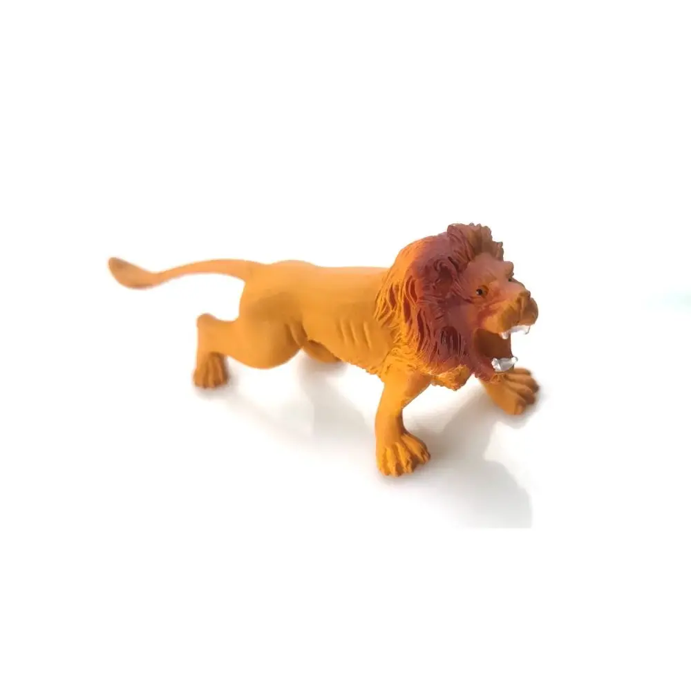 

Artificial Jungle Wild Animal Model Panther Rhinoceros Mini Elephant Model Leopard Polar Bear Simulation Lion Model Toys