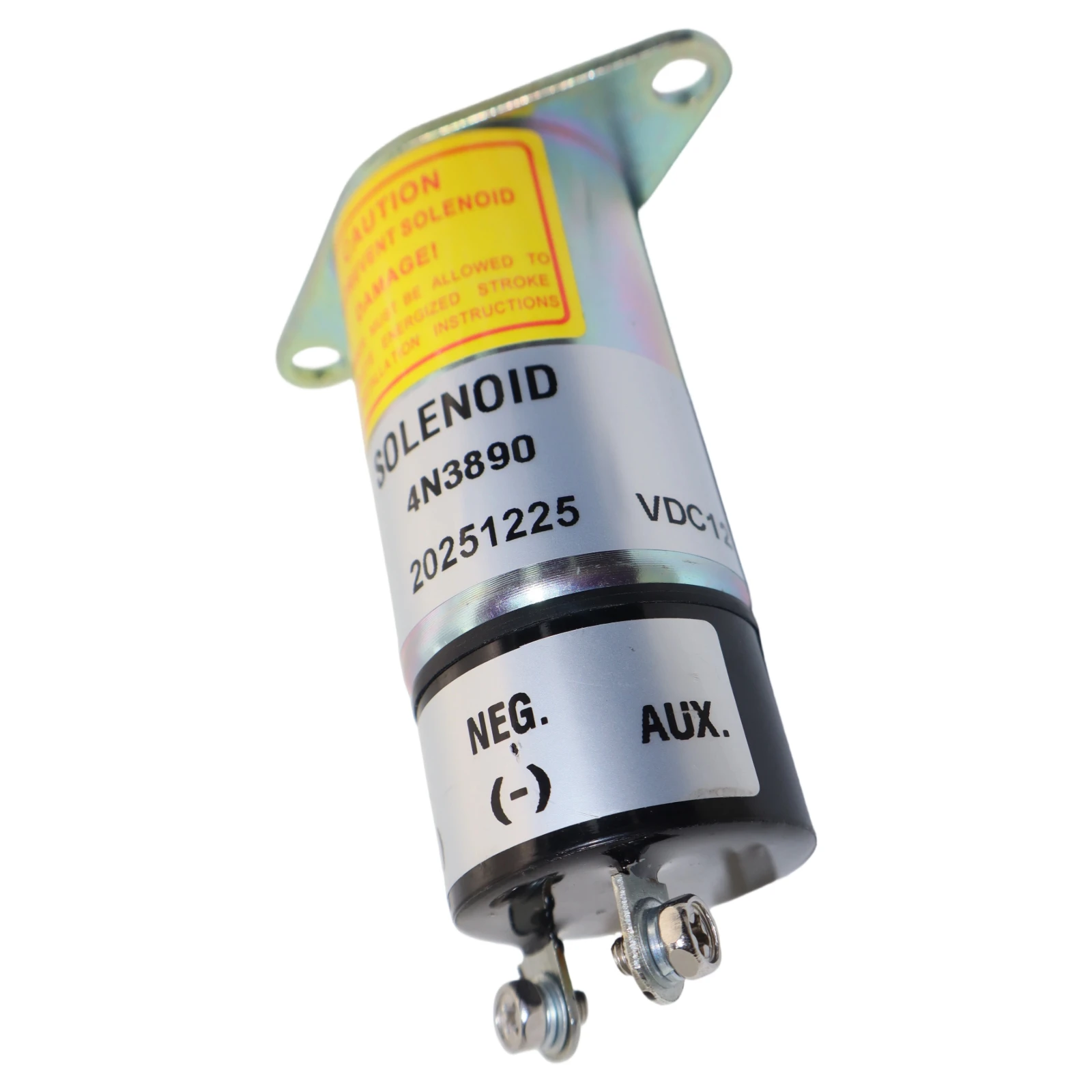 4N-3890 12V Shutoff Solenoid For Caterpillar CAT 627 627B 627 627B 637 637B 637D Wheeled Self-Propelled Scraper