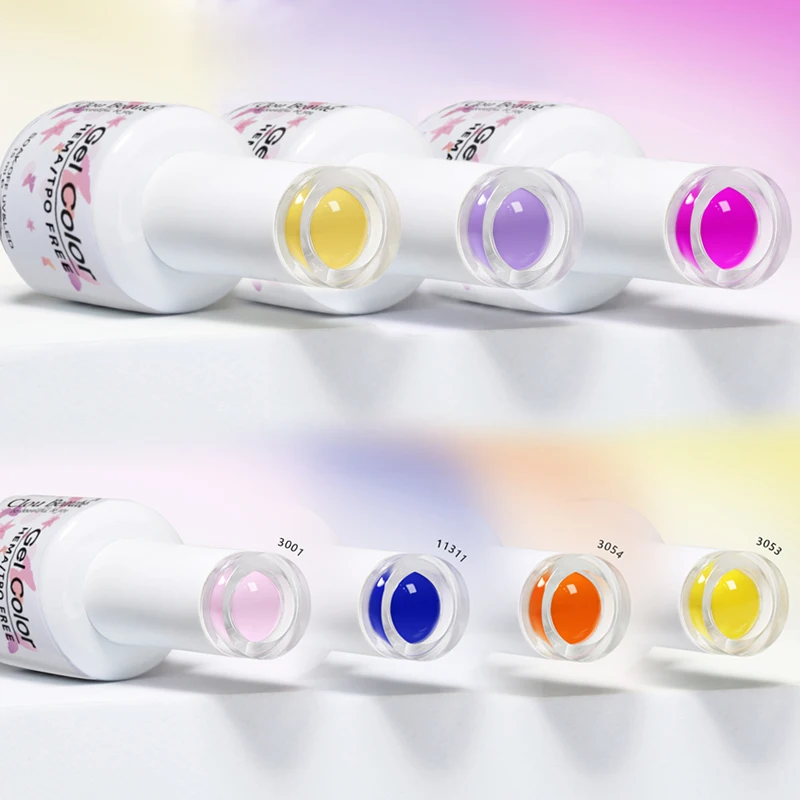 Clou Beaute Vernis à ongles semi-permanent sans HEMA, UV Soak Off, Produits Nail Art Gel Laque Ongles