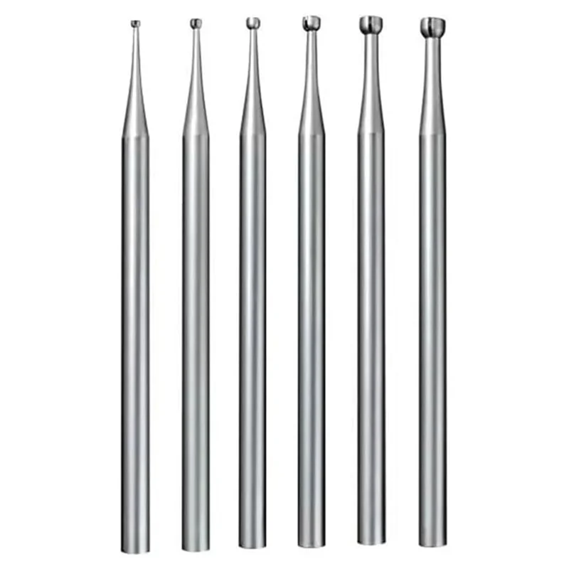 

ABMH-6 шт., чашка с открытым ртом, хвостовик заусенцев, установка ювелирных изделий, чашки, боры, проволочные круглые биты, гранильные биты (008-023)