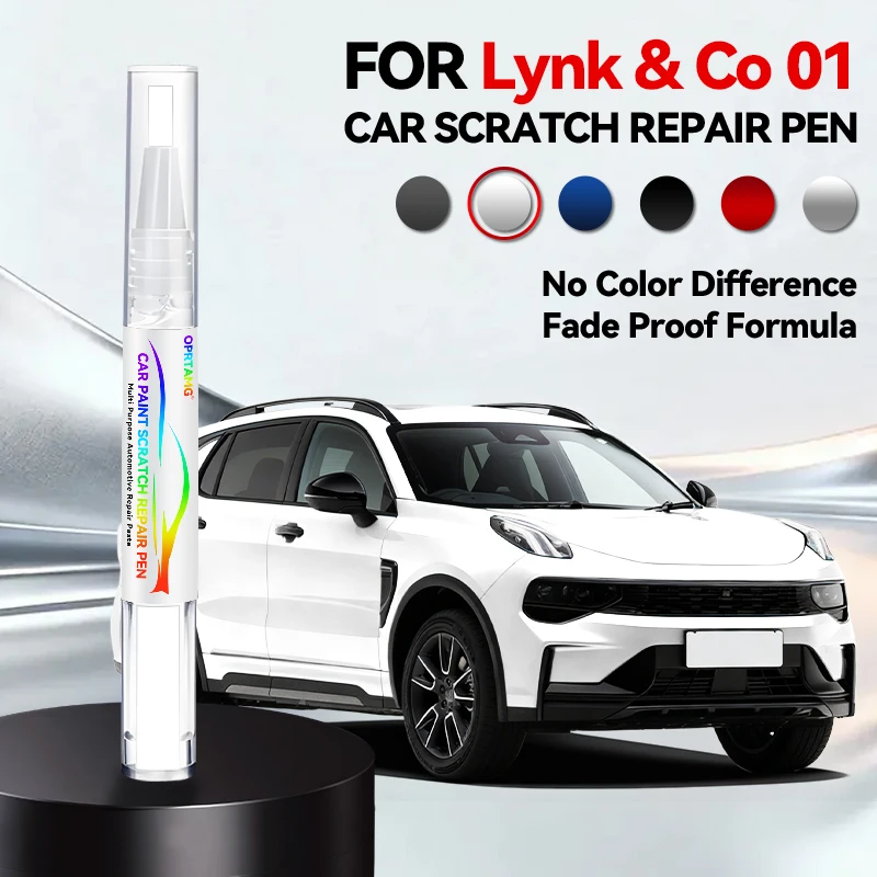 

Ручка-корректор для ремонта краски, средство для удаления царапин, аксессуары для авто DIY, черный, белый, фиолетовый, красный цвета, для Lynk & CO 01 02 2017-2025 M1 C2X