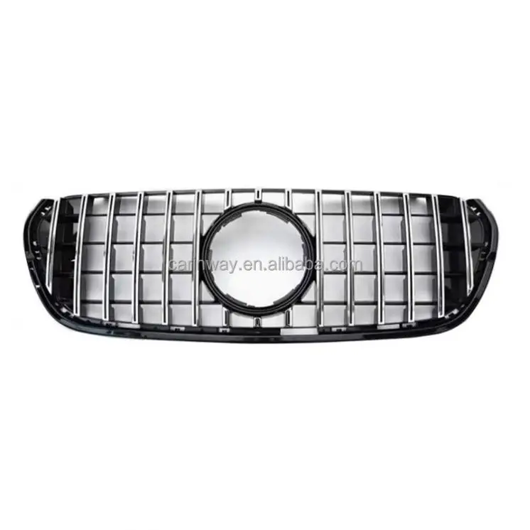 Good Quality black & Chrome Radiator grill car GT Front grille for Mercedes Benz X class 2018 pick up grilles