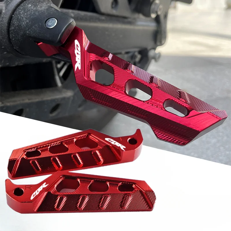 Motorcycle Rear Foot Pedal For HONDA CBR600R/F CBR650F/R CBR1100XX/RR CBR954/900 CBR125R Footrest Pegs Modification Accessories