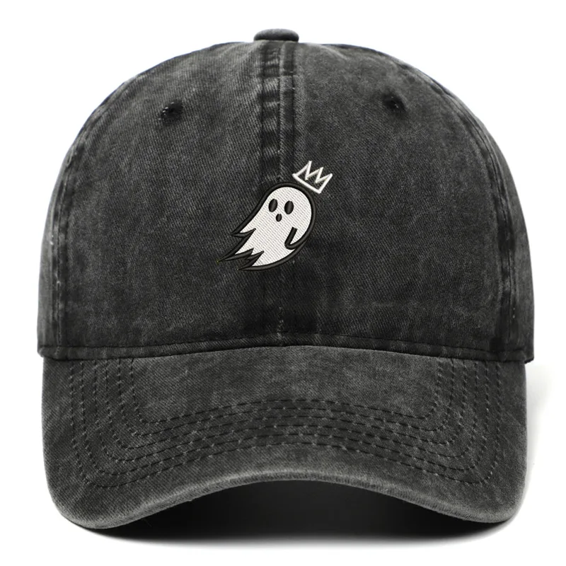 Czapka damska jesień męski Hip Hop czapki sport rozrywka czapka typu Trucker dopasowany uśmiech Snapback Tactical Fashion nowy 2023 Beach Ghost