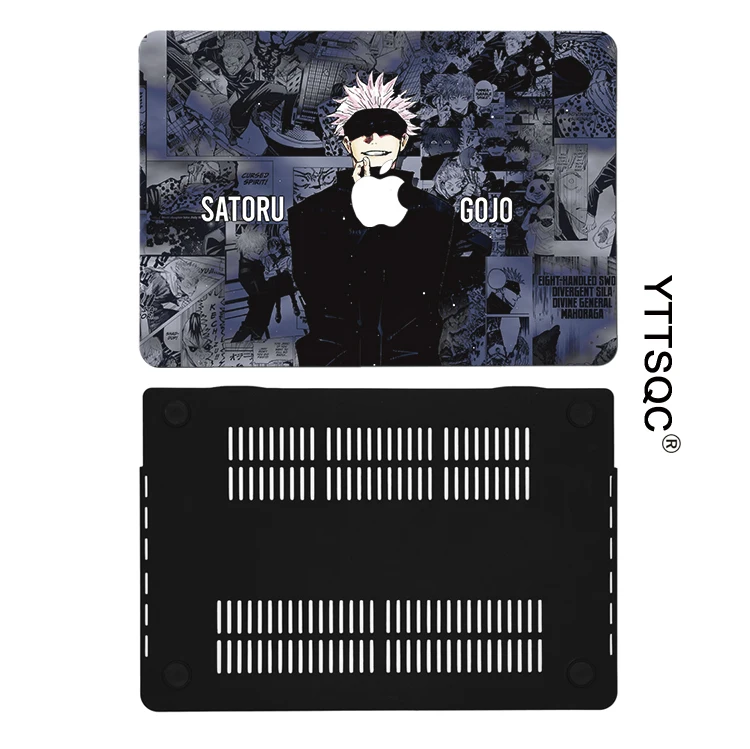Imagem -06 - Concha Dura para Laptop Jujutsu Kaisen Anime Satoru Gojo Capa para Macbook Air m2 m1 Pro 13 14 16 Mac A2681 A2337 A2338 A2681