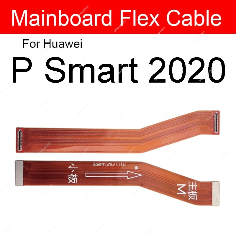 Main Board Motherboard LCD Flex Cable For Huawei P Smart Plus 2018 2019 2020 2021 P Smart S Z Pro Mother Board Flex Ribbon Parts