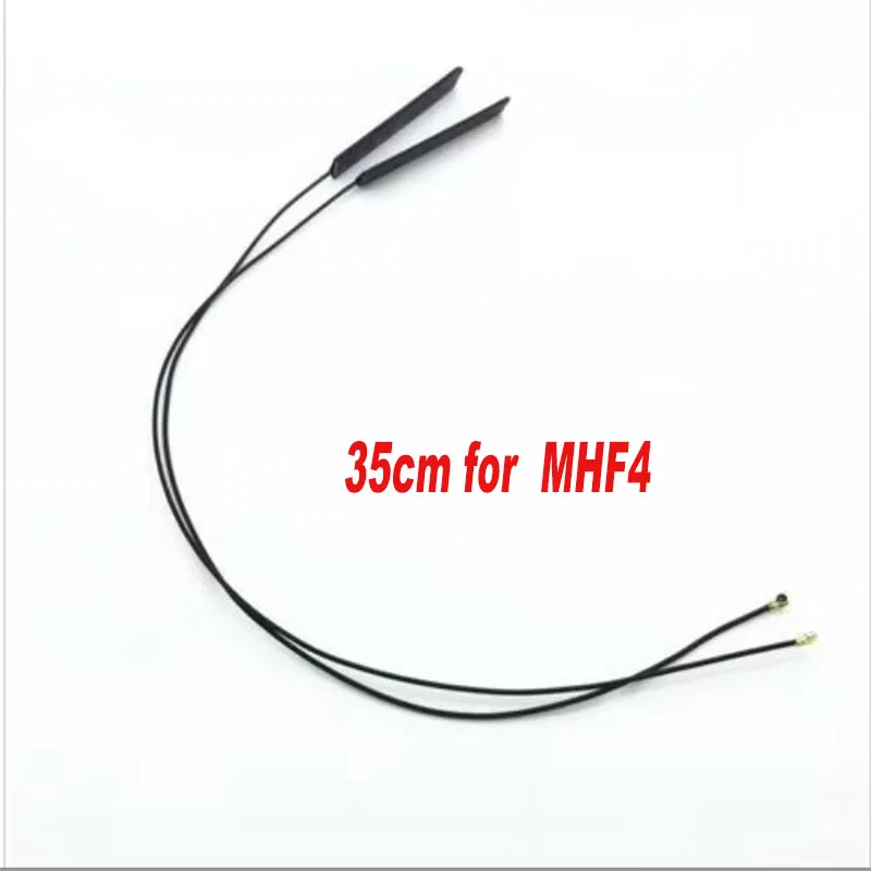 A pair of IPEX MHF4 2. 4G 5G wifi antennas for Intel 7260 7265 3165 AC N5321 EM7345 GOBI5000 NGFF card 18.5cm/7.2 inches EM7355