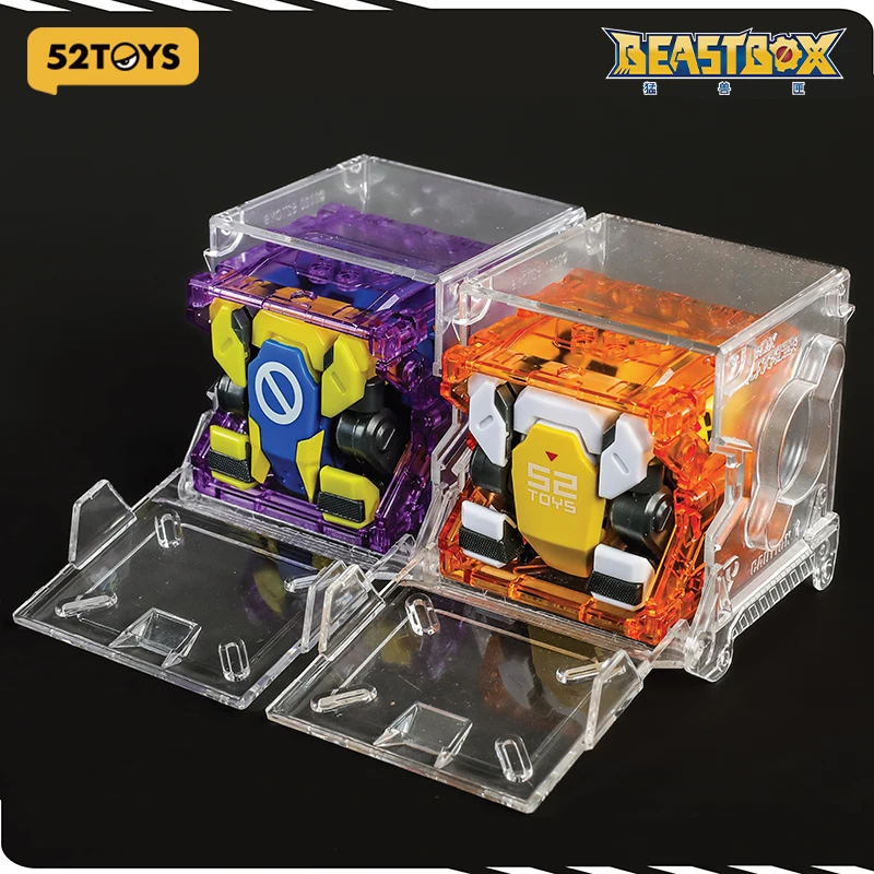 52TOYS Beastbox 4CM opvouwbare opbergbibliotheek - transparant