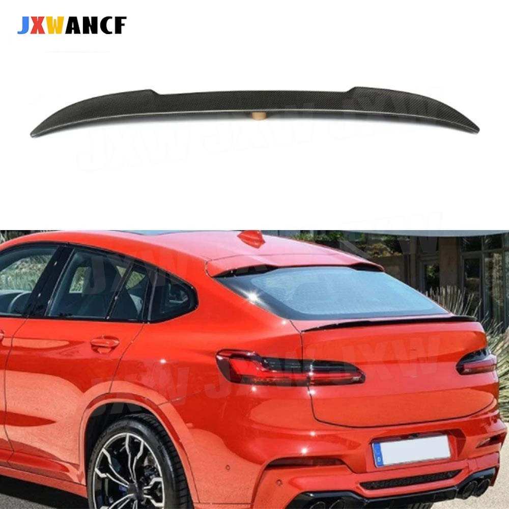 

JXWANCF Carbon Fiber Rear Spoiler Wings For BMW X4 G02 Spoiler 2018-2020 Boot Exterior Decoration