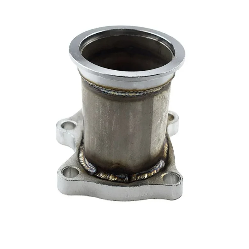 For  Retrofit 5-bolt TD04 Turbine Flange To 3-inch Exhaust Manifold Adapter Stainless Steel Flange Adapter