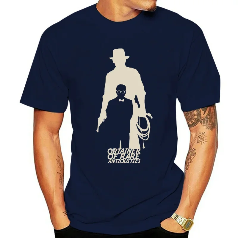 Obtainer Of Rare Antiquities Indiana Jones Men's T Shirt Youth Customized T-shirts mens designer clothes new in tops & tees 2024