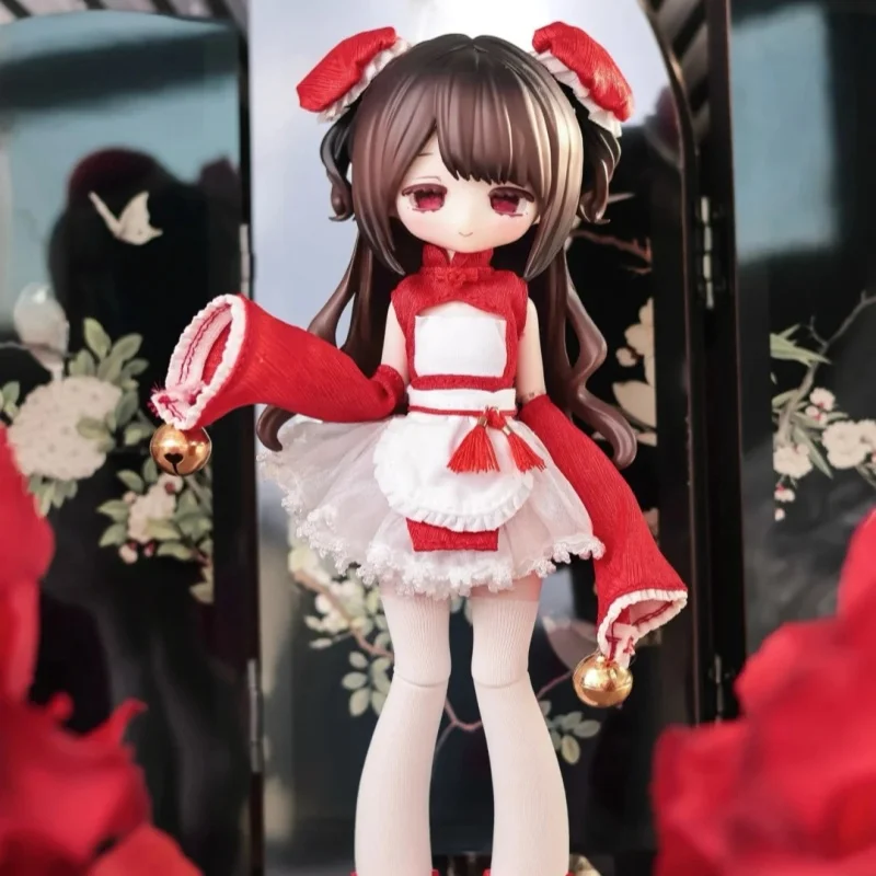 В наличии 1/12 Bjd Box Poetry Asymptomatic Series Blind Box Kawaii Girl Фигурка Коллекция Модель Модная игрушка Подарок для девочек