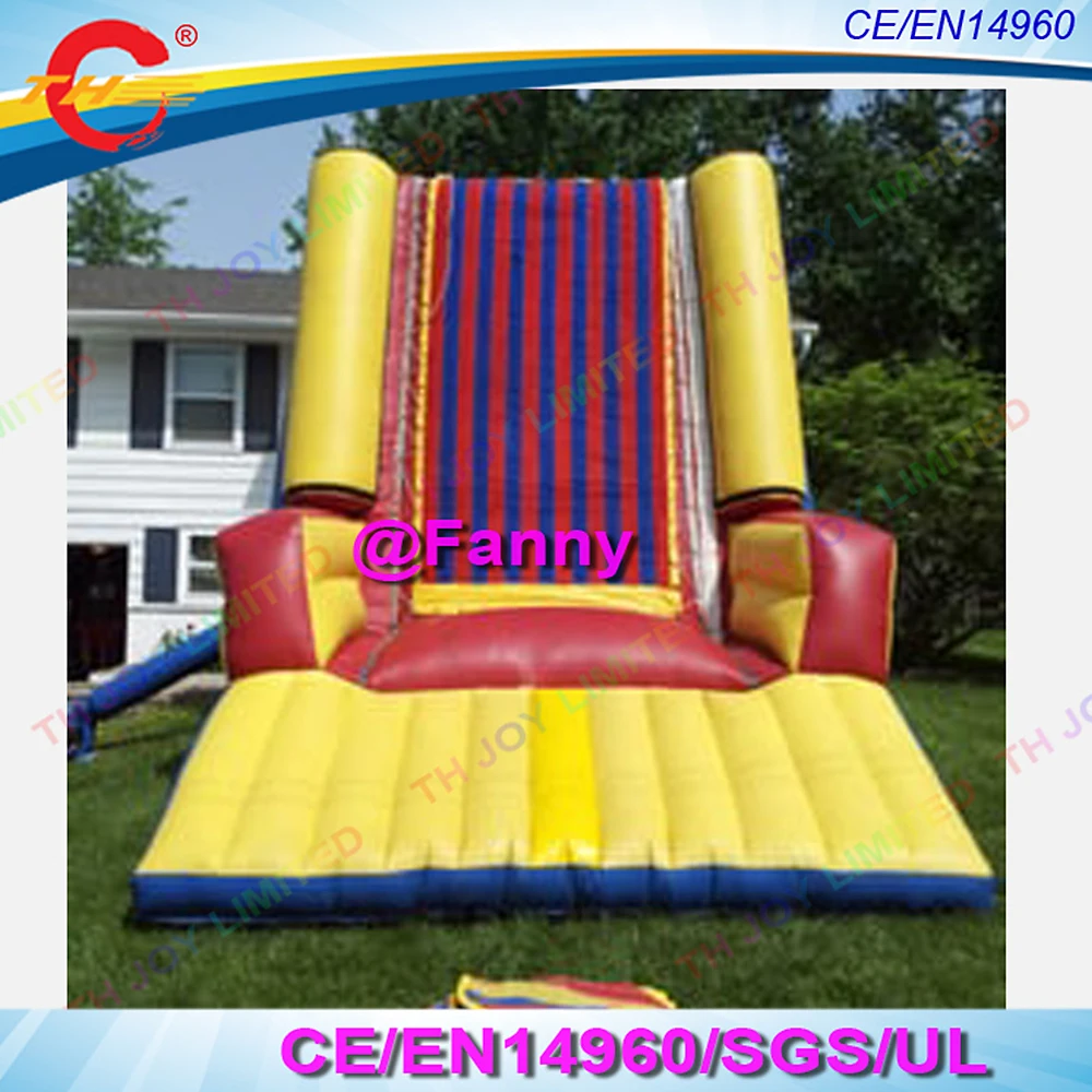 Carnival Games PVC Inflatable Jumping Sticking Wall For Kids And Adults,free air shipping to door