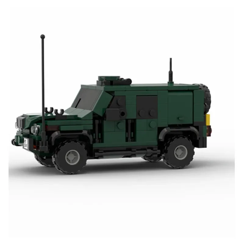 MOC-79627 LMV 4x4 Tactical Vehicle Military Car Truck Toy Building Block Model 277PCS Truck Model Birthday Gift Christmas Gift