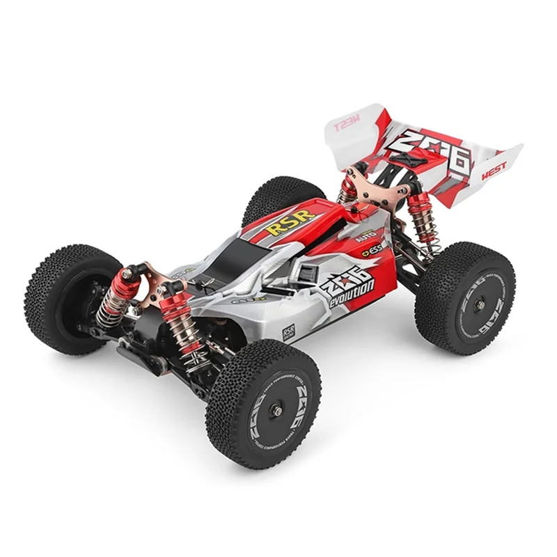 4 قطعة صندوق التروس قذيفة التفاضلية الإسكان علبة التروس ل Wltoys 144001 144002 144010 124007 124016 124017 124019 قطع الغيار