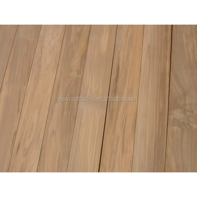Export Grade Moisture Resistant Wooden Flooring 20mm 18mm 12cm Bending Natural Texture Natural Grain for Outdoor Terrace