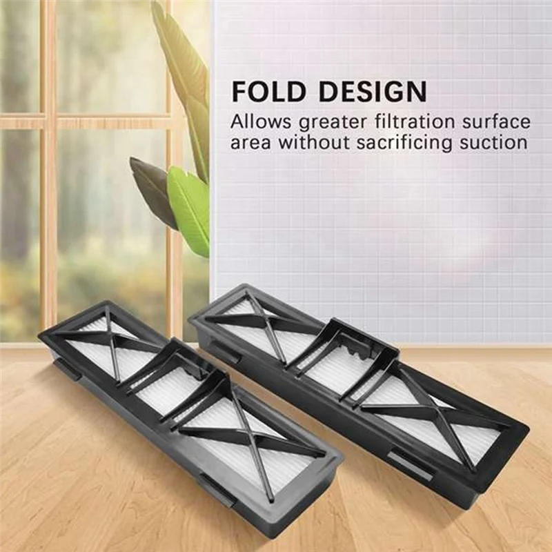 A01V-أجزاء المكنسة الكهربائية الروبوتية فلتر HEPA لسلسلة Neato Botvac D D3 D4 D5 D6 D7 D70 استبدال مرشحات فرشاة جانبية