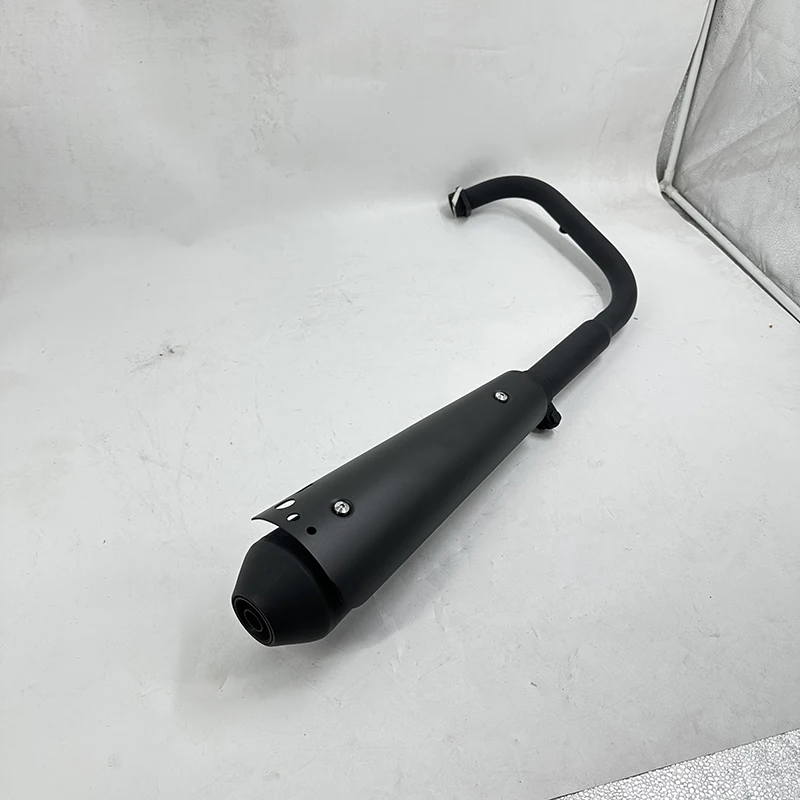 

СИСТЕМА ВЫХЛОПНОСТИ мотоцикла - В КОМПЛЕКТЕ - ЧЕРНАЯ - С ЧЕРНЫМ ГОРКОЙ Для оригинальных запчастей мотоцикла MUTT MPT-1244