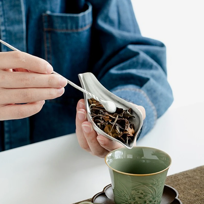 

Tea awakening device, creative tea, shovel to take tea, tea dispenser, tea set accessories 2-piece set