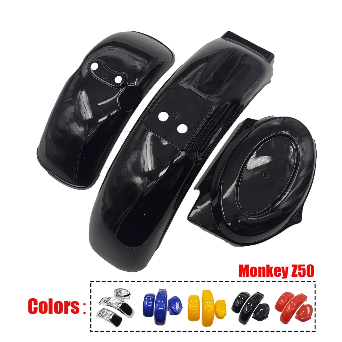 

Motorcycle Plasic Front Fairing Fender Fit For Honda Mini Trail Monkey Gorilla Z50 Z50A Z50J Z110 Z125 Bike