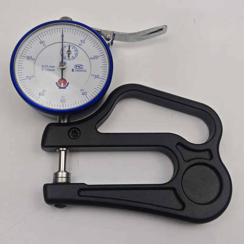 Thickness gauge Indicator mechanical dial pointer analog hand-held Automatic rebound deep big large area stability waterproof