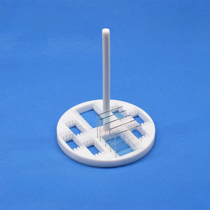 Cleaning rack PTFE cleaning flower basket/laboratory ITO, FTO glass, quartz glass slide cleaning rack