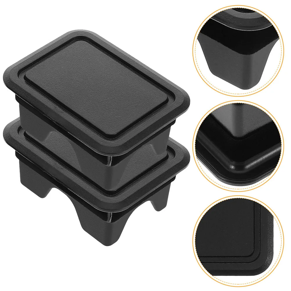 

4pcs Truck Bed Rail Stake Pocket Covers For 2019-2022 Ram 1500 2500 Dustproof Durable Fit Seamless Installation Bed Accessories