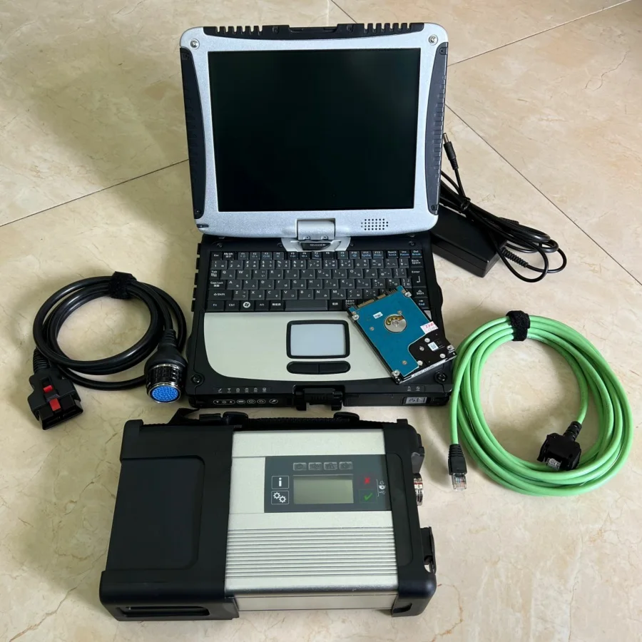 2024.12v Latest Software HDD MB Star C5 WIFI Diagnosis Tool SD Compact 5 with Laptop CF-19 CF19 i5 CPU Multi languages