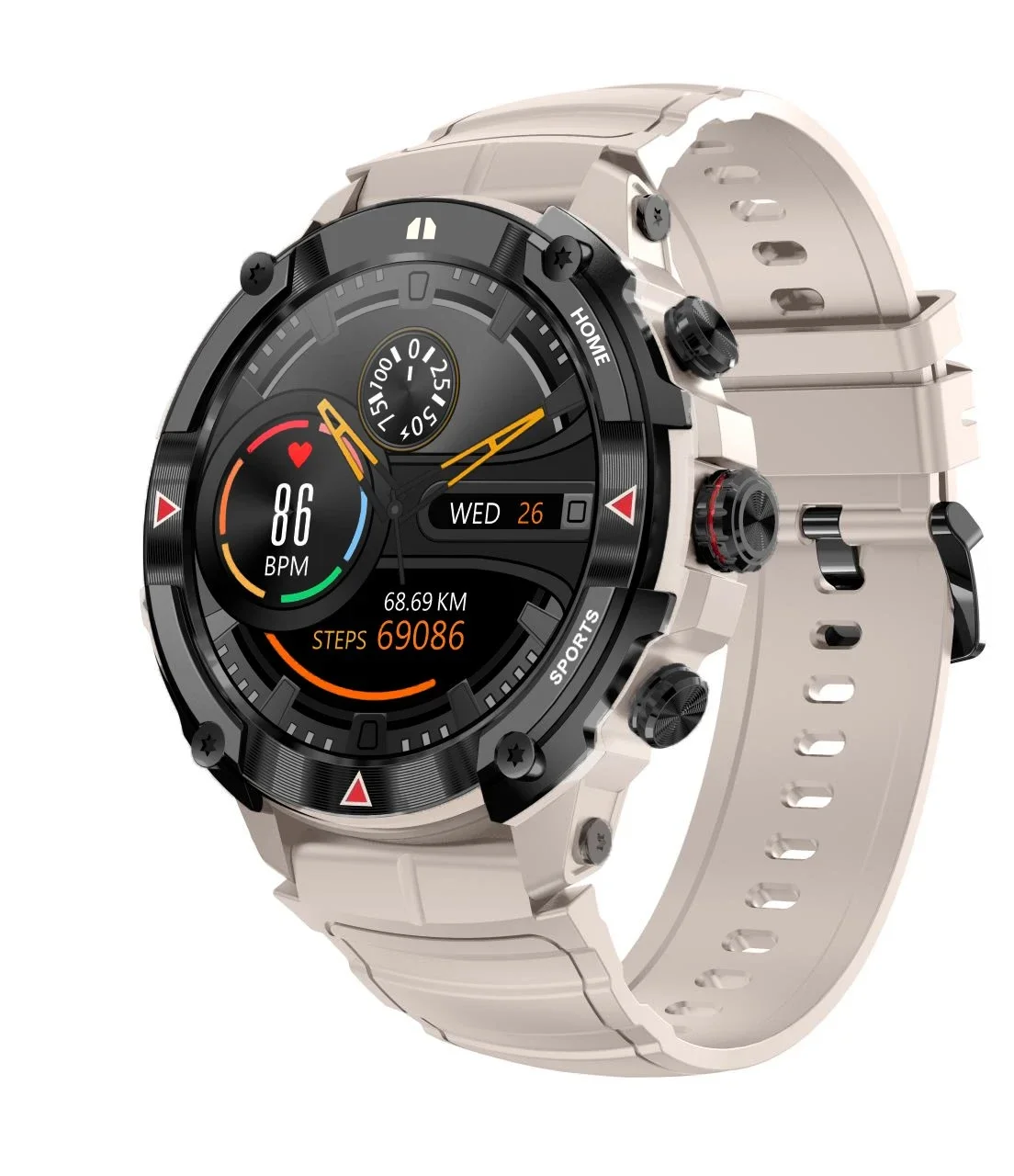 

[2024 World Premiere]MASX MOSS Ⅱ Smart Watch 1.43'' AMOLED Display Hi-Fi Phone Calls Military-grade Toughness for Men