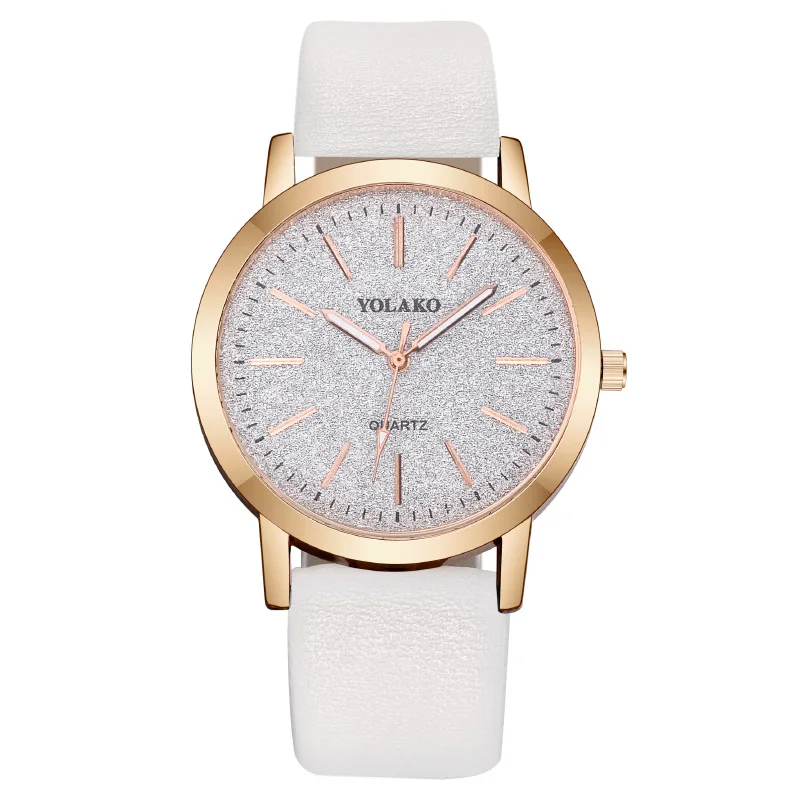 Fashion Women Quartz Watches Leather Strap Ladies Wristwatch High End Watch Fashion Casual Daily Wear Girl Student Popular Gifts view 2
