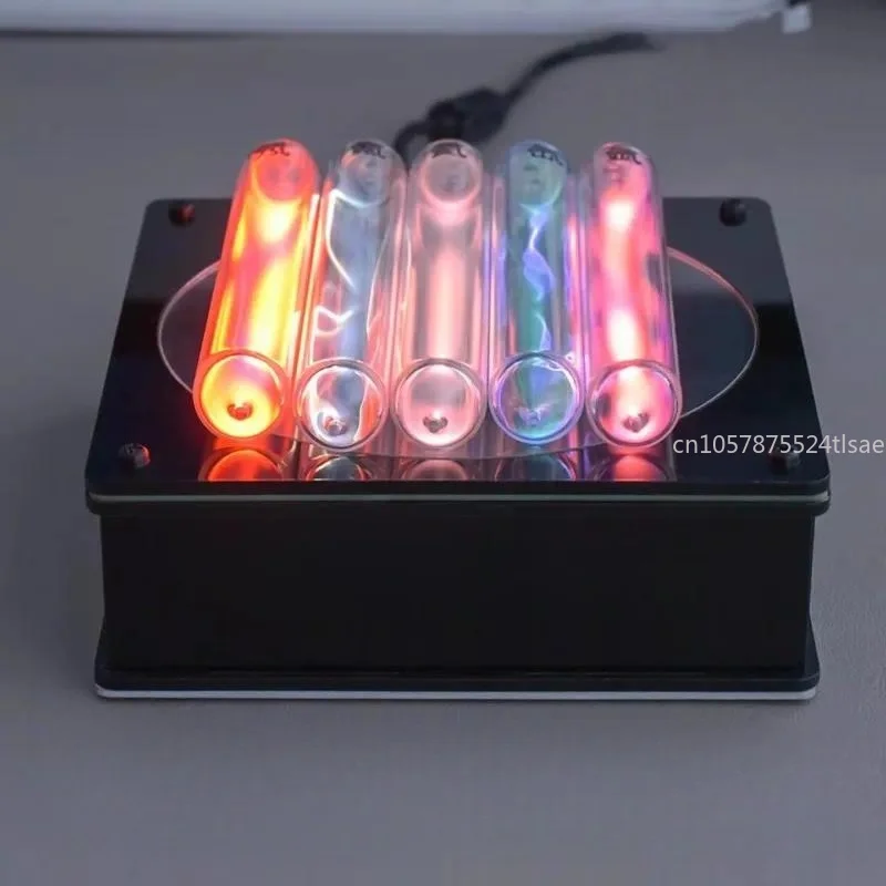 Plasma Rare Inert Gas Activator Glass Sealed Light Emitting Tube Style Neon Lamp For Science Experiment Education