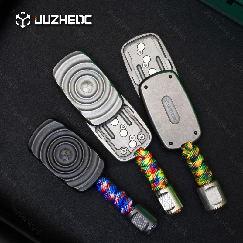 

JUZHEDC Ripple Tuning Fork, слайдер, магнитный камертон, слайдер, титановый сплав, кончик пальца, игрушка в подарок
