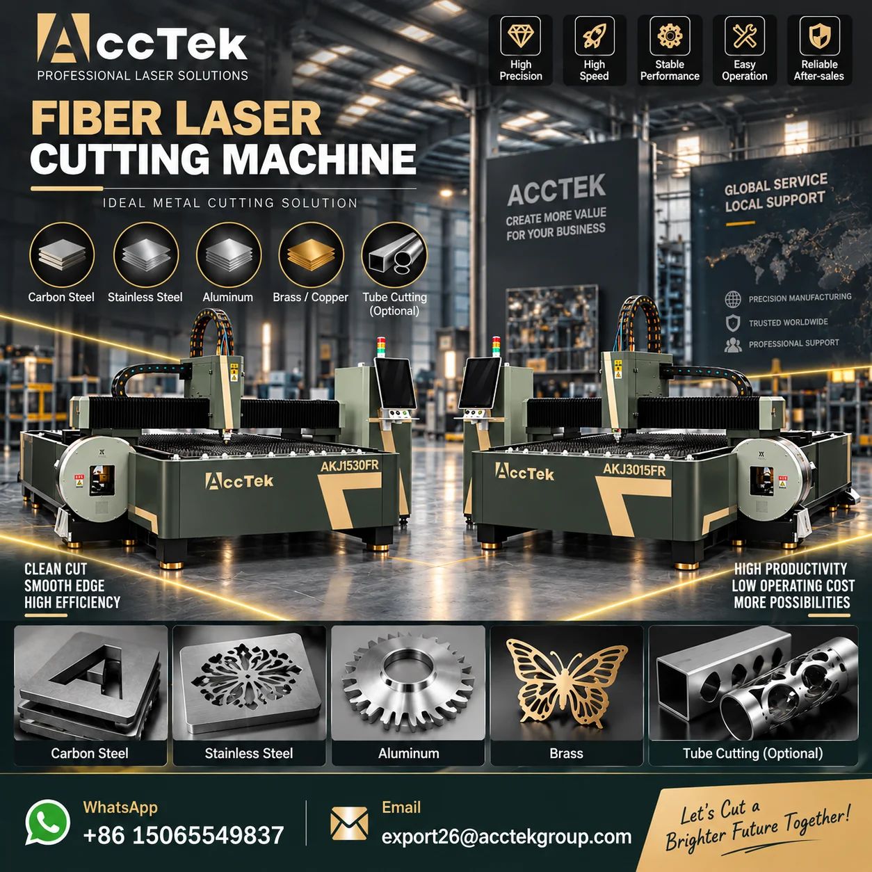 Aluminum Cutter 2000 Watts 3015 Fiber Laser Cutting Machine for Steel Metal Sheet